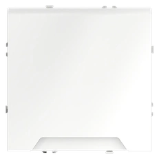 Изображение Розетка встраиваемая VOLTUM S70 с заземлением, защитными шторками и крышкой 16А (белый матовый)