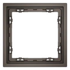 Изображение Рамка пластиковая VOLTUM S70 на 1 пост (капучино)